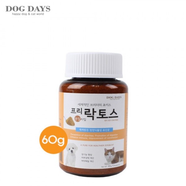 페오펫몰,프리락토스 천연 식물성 유산균(분말타입) 60g
