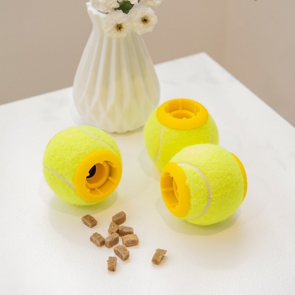 페오펫몰,[펫토리아] 르칙 노즈워크 간식 장난감 테니스볼