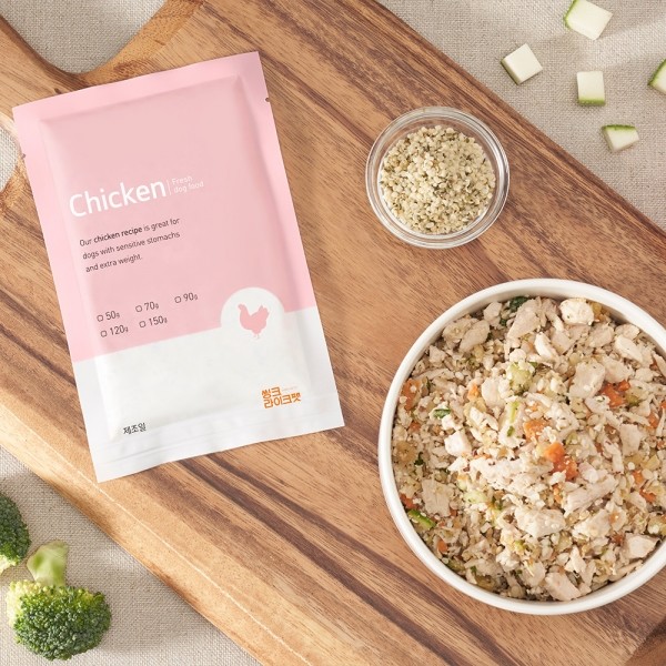 페오펫몰,씽크라이크펫 강아지화식 강아지자연식 강아지습식 수제사료 50g 맛보기 골라담기