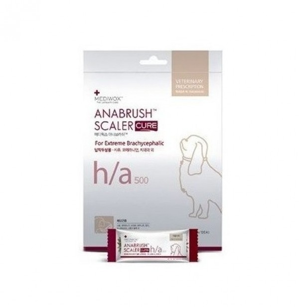 페오펫몰,메디웍스 아나브러쉬 큐어 h/a 500 납작두상용 12P 가수분해 저알러지 [최저가]