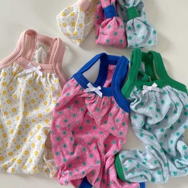 페오펫몰,그루밍독 반려동물 롤리팝 에어로빅 나시 올인원 S-2XL, 3 colors