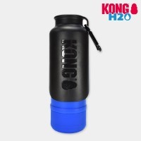 콩 H2O 25온스 단열 보틀 블루 740ml 스테인리스 휴대용 물병