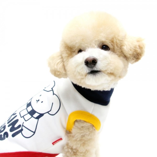 페오펫몰,[무럭무럭특가]WINTER DODO MOOMOO-WHITE(기모슬리브)