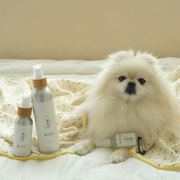 [바스몽] 강아지 진드기 해충방지 자외선 차단 성분 산책 스프레이 세트 250ml+30ml