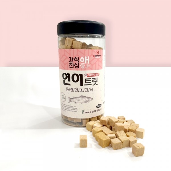 페오펫몰,개과천선 간식애진심 국내생산 동결 건조 애견 간식 황태채 70g