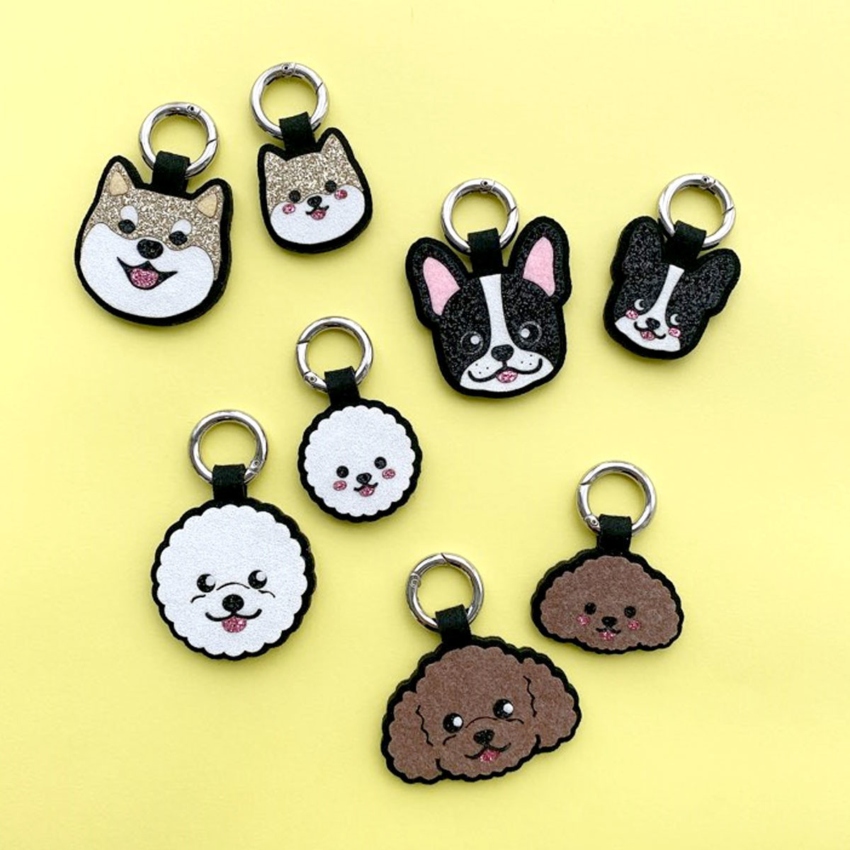 페오펫몰,강아지얼굴 인식표