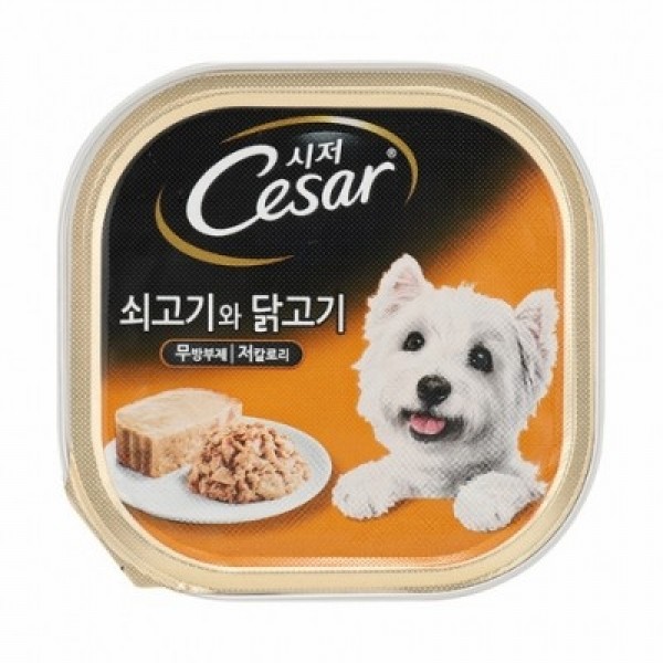 페오펫몰,시저 쇠고기와 닭고기 100g [최저가]