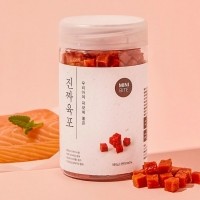(1+1) 펫프렌즈 진짜육포 미니바이트 180g 연어