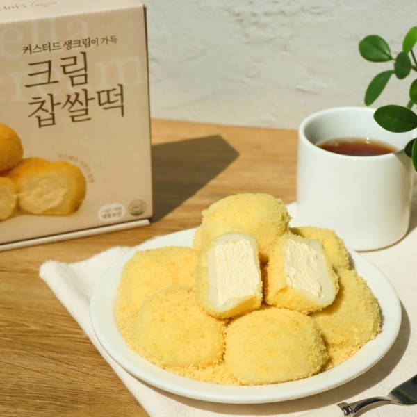 페오펫몰,[더바른떡] 크림찹쌀떡 600g