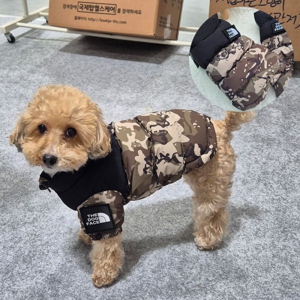 페오펫몰,독페이스패딩점퍼, 강아지겨울, 강아지겨울패딩, 강아지베스트템, 강아지겨울패딩점퍼