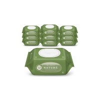 [따스한특가][반려인혜택]깨끗한나라 베이비 케어 디 오리진 물티슈 네이처 80매 10개