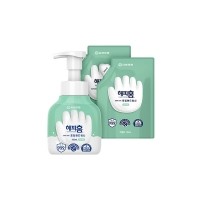 [반려인혜택]해피홈 SAFE365 핸드워시 그린 용기 350ml 1개+리필 200ml 2개