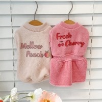 빈티지 테리 맨투맨, 원피스, 강아지겨울, 강아지맨투맨, 강아지원피스, 강아지겨울신상