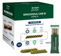 [누터스가든] 강아지 브러싱츄 치석제거 덴탈껌 100p [최저가]