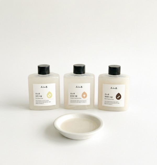 [오느루] 음수량 보충 무항생제 사골 150ml