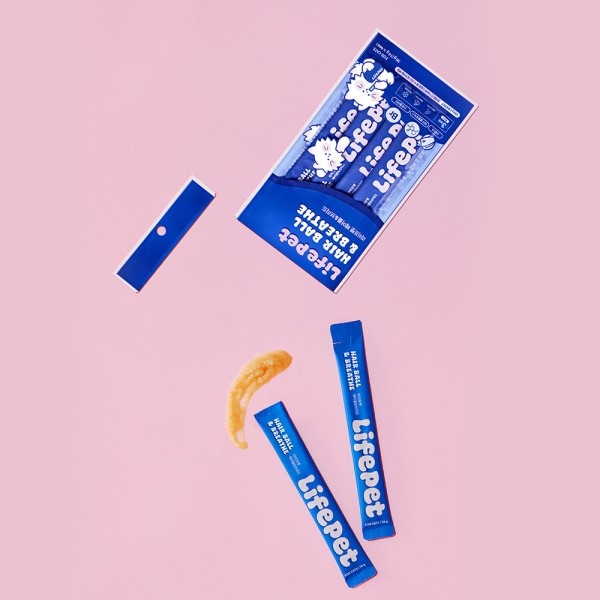 페오펫몰,[라이프펫][꽃길특가] 기호성 테스트 맛보기 고양이 헤어볼 영양제 기관지 호흡기 구토 츄르 4p