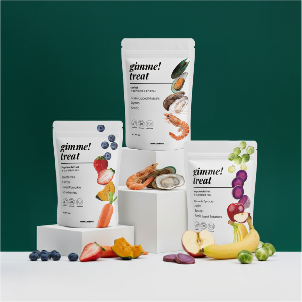 페오펫몰,씽크라이크펫 김미트릿 믹스 강아지 동결건조간식 눈건강, 30g, 1개