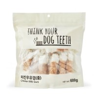 [멤버십 비밀가격][더주스] 띵독 치킨우유껌 본 M 600g(큰봉투)