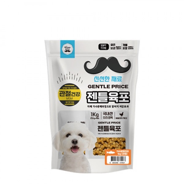 페오펫몰,[스페푸] 젠틀육포 강아지간식 1kg 소고기,소간,연어 선택