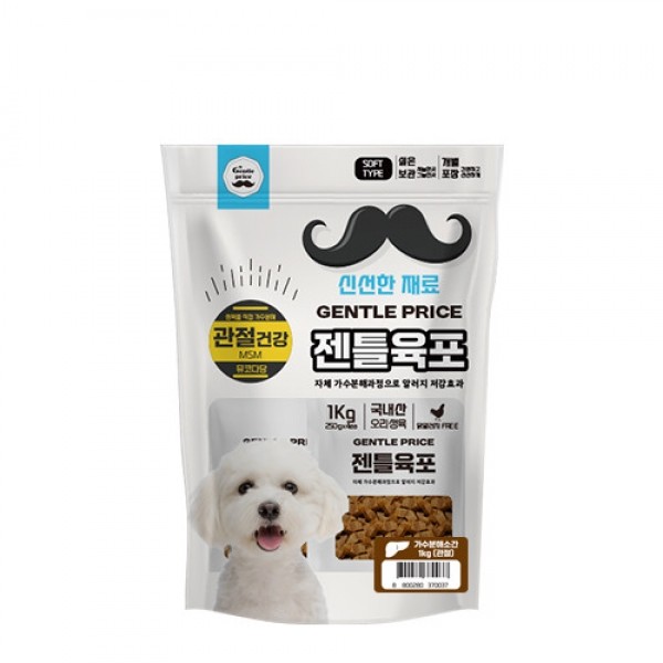 페오펫몰,[스페푸] 젠틀육포 강아지간식 1kg 소고기,소간,연어 선택