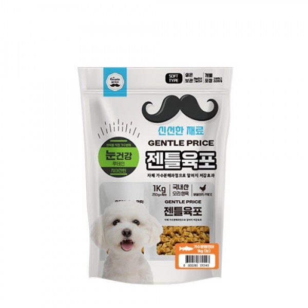 페오펫몰,[스페푸] 젠틀육포 강아지간식 1kg 소고기,소간,연어 선택