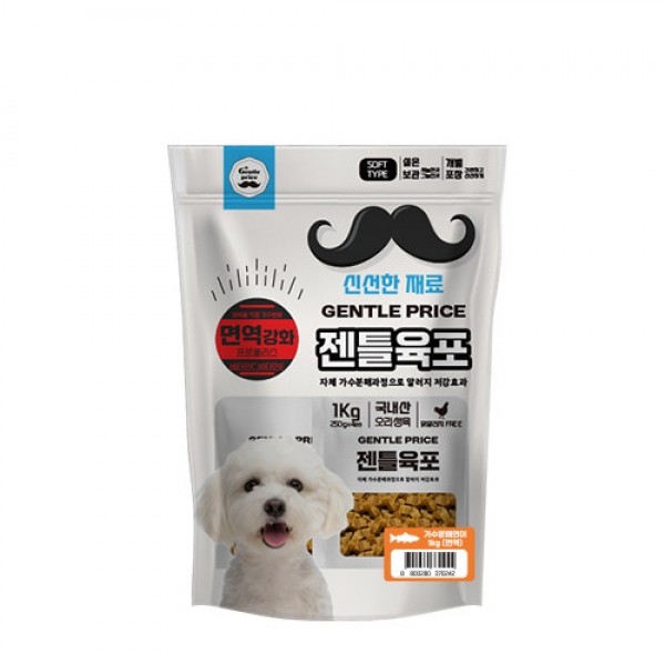 페오펫몰,[스페푸] 젠틀육포 강아지간식 1kg 소고기,소간,연어 선택