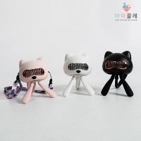 [반려인혜택]아이끌레 너구리 문어발 선풍기