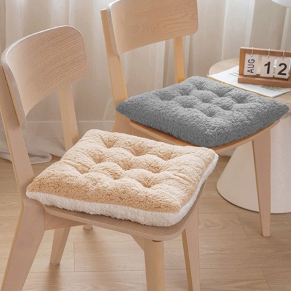 페오펫몰,[반려인혜택]마켓플랜 캐시미어 뽀글이 의자 방석