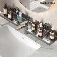 [반려인혜택]마켓플랜 무타공 다용도 U자형 물빠짐 선반 60cm