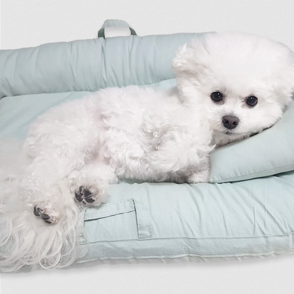 페오펫몰,폼포라펫 클래식 웨건 라이너 세트 펫웨건 애견 강아지유모차 개모차 쿠션 방석