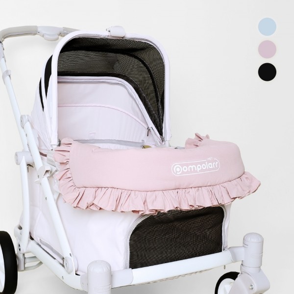 페오펫몰,폼포라펫 클래식 웨건 가드 펫 범퍼가드 애견 강아지유모차 개모차 쿠션