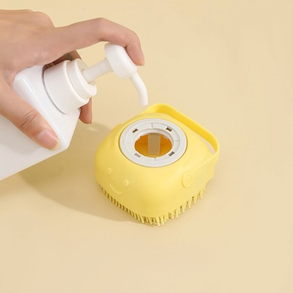 페오펫몰,크레용펫 강아지 고양이 샴푸 브러쉬 목욕 마사지 목욕솔