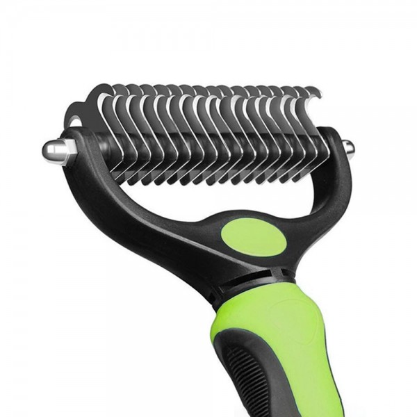 페오펫몰,크레용펫 엉킨털 제거 듀얼 디매팅 브러쉬 (2size)