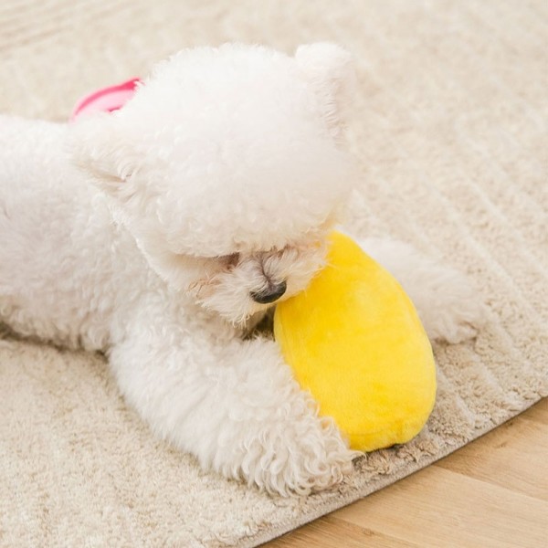 페오펫몰,크레용펫 강아지 소리나는 장난감 슬리퍼 삑삑이