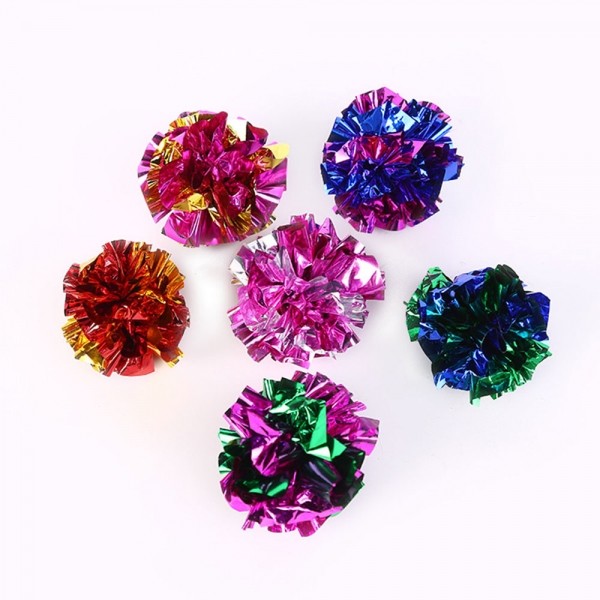 페오펫몰,크레용펫 컬러풀 홀로그램 바스락볼