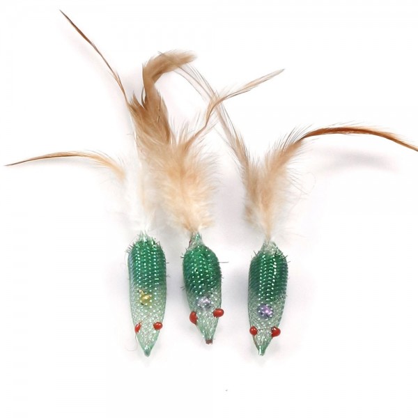 페오펫몰,크레용펫 쫀쫀 메쉬 쥐돌이 장난감