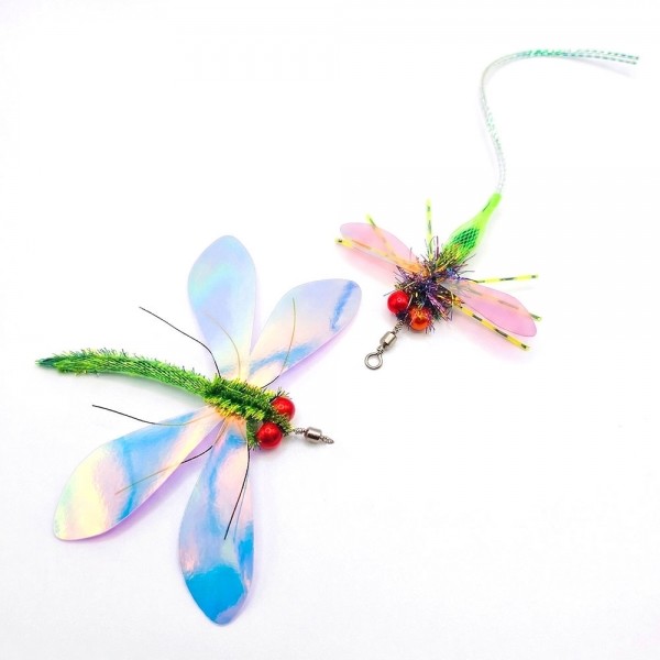 페오펫몰,크레용펫 홀로그램 잠자리 듀오 낚시대 리필