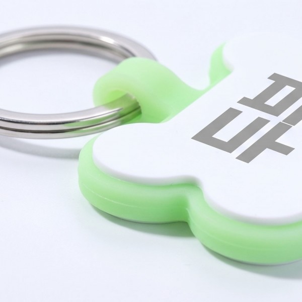 페오펫몰,크레용펫 야광 뼈다귀 레이저각인 인식표