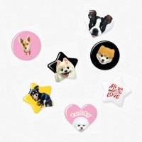 반려동물 강아지 고양이 사진 그림 커스텀 주문제작 에폭시 스티커