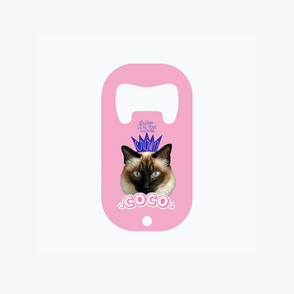 페오펫몰,반려동물 강아지 고양이 사진 그림 커스텀 주문제작 오프너