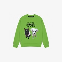 [반려인혜택][엔젤드로잉] 반려동물 강아지 고양이 사진 그림 커스텀 주문제작 키즈 맨투맨