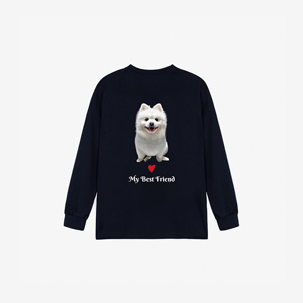 페오펫몰,[반려인혜택][엔젤드로잉] 반려동물 강아지 고양이 사진 그림 커스텀 주문제작 시보리 긴팔티