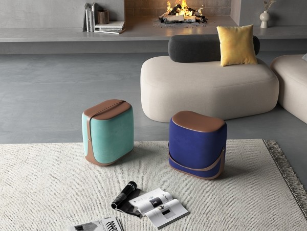 페오펫몰,[반려인혜택][헨지디자인] 모모 패브릭 스툴