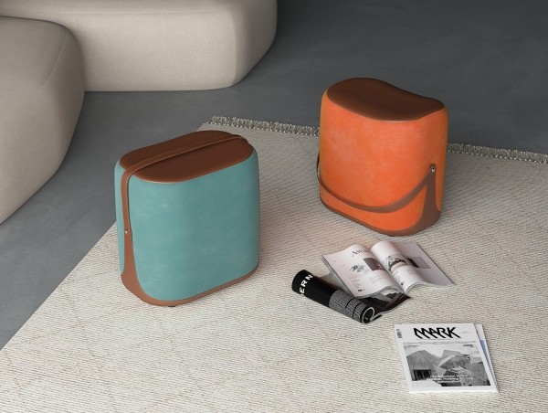 페오펫몰,[반려인혜택][헨지디자인] 모모 패브릭 스툴