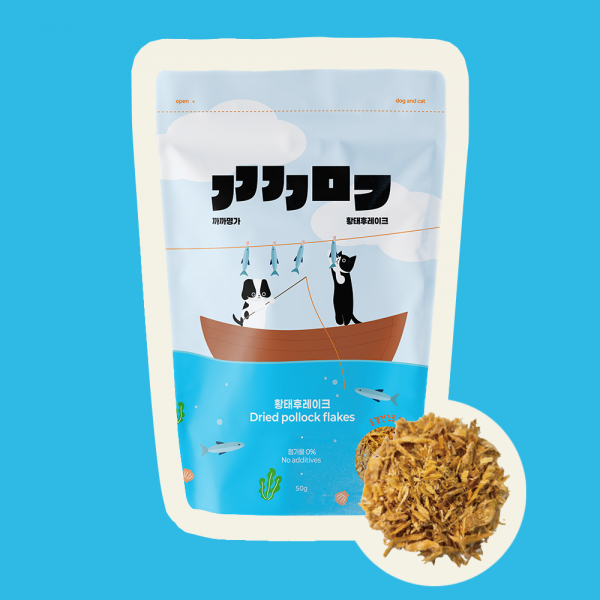 페오펫몰,까까명가 황태후레이크 50g