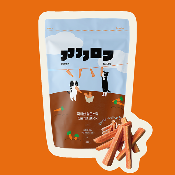 페오펫몰,까까명가 당근스틱 30g