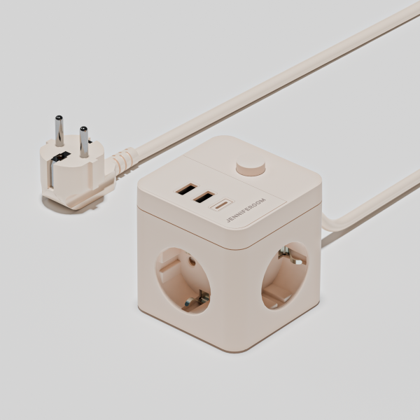 페오펫몰,[제니퍼룸] 큐브 멀티탭