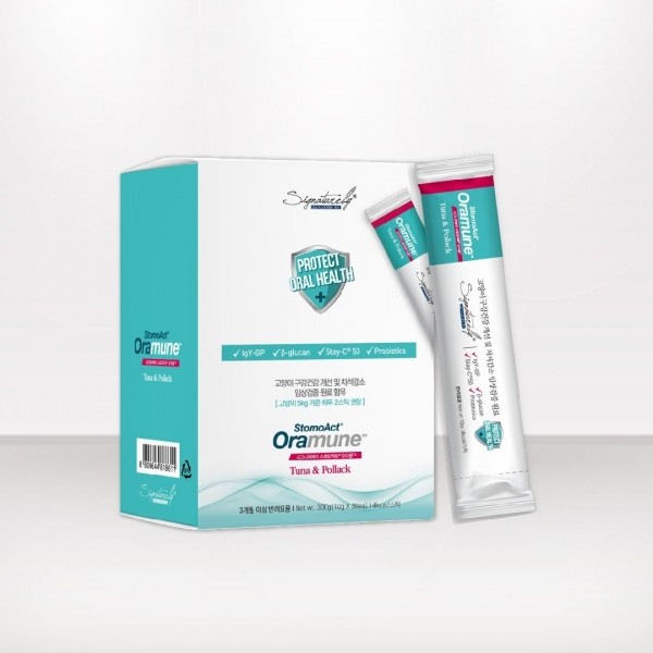 [시그니처바이]오라뮨캣 스틱 참치&명태 영양제