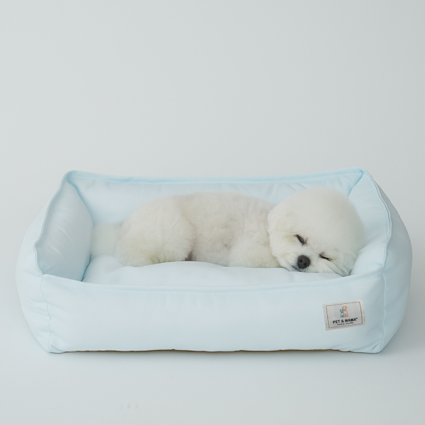 페오펫몰,[펫앤마마] 파스텔 강아지 방석 쿠션 3종 (라이트블루/라이트핑크/라이트옐로우) M~XL