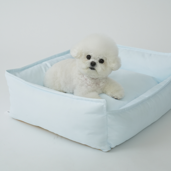 페오펫몰,[펫앤마마] 파스텔 강아지 방석 쿠션 3종 (라이트블루/라이트핑크/라이트옐로우) M~XL